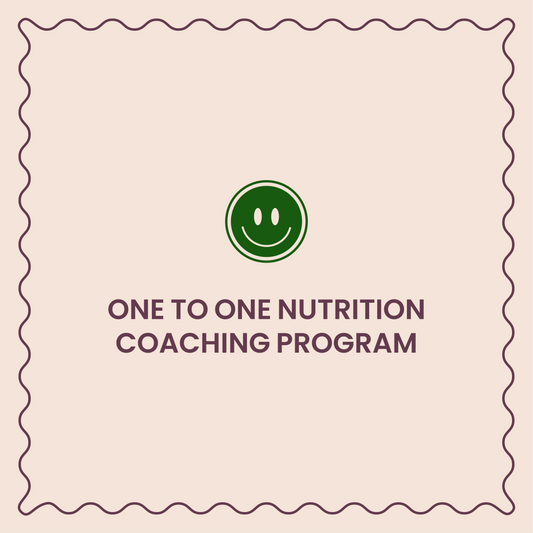 1:1 Nutrition Coaching Program